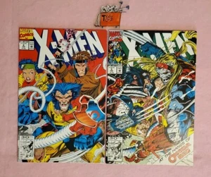 X-MEN #4-5 (1991) MCU COMIC SET KEY 1ST OMEGA RED JIM LEE VF/NM - Picture 1 of 22