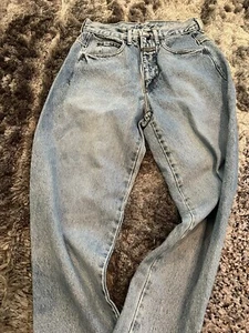 Marithe Girbaud Francois Women's VTG Blue Jeans Size 7/8 (25/26) Made In USA - Picture 1 of 12