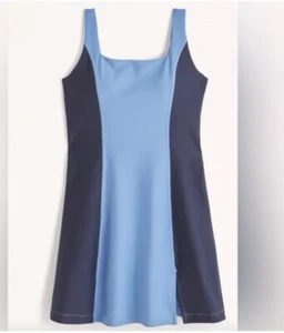 Women’s XS M YPB YOUR PERSONAL BEST sculptLUX Blue Athletic-Tennis Dress - Picture 1 of 8