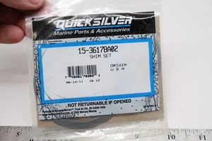 Nos Oem Genuine Mercury/Mercruiser Shim Set 15-36178A02 - Picture 1 of 2