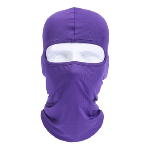 Balaclava Face Mask Solid Sun Hood Tactical Full Face Mask for Halloween US - Picture 1 of 39