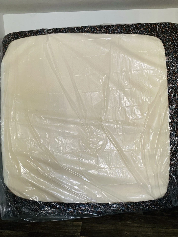 Colchón de espuma viscoelástica de gel de doble capa LUCID LU10QQ45MF 10 pulgadas, Queen - Blanco Foto 1 de 1