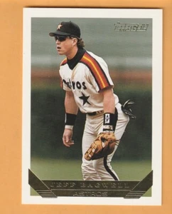 Jeff Bagwell Houston Astros 1993 Topps Gold #227 Salón de la fama Middletown Conn 4B - Imagen 1 de 2