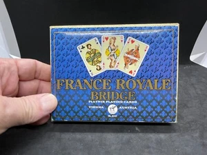 Piatnik Doppeldecker Set Spielkarten Frankreich Royale Brücke - komplett - Bild 1 von 7
