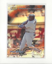 1999 Finest Prominent Figures Refractor #PF21 Tony Gwynn Padres /424 