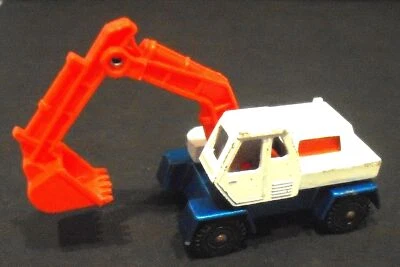 Vintage Corgi Juniors Digger Excavator Toy Truck Diecast Made Great Britain - Image 1 of 3