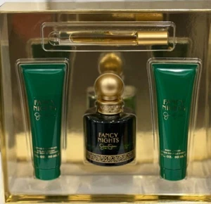 FANCY NIGHTS BY JESSICA SIMPSON 3.4FL.OZ PERFUME+BODY LOTION+ROLL ON+SHOWER GEL - Picture 1 of 1