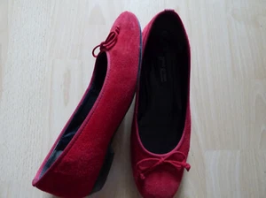 Paul Green Ballerias in Rot/Bordeaux Gr. 38 top - Bild 1 von 6
