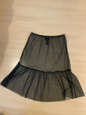 Rock,Mesh, Größe L, Grau,Unterrock,Lagenlook, NÜ - Bild 1 von 4