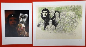 MAGNUS - 2 DRUCKE DER MANN, DER ERNESTO CHE GUEVARA TÖTETE - AUTHENTIFIZIERT UND GESTEMPELT - Bild 1 von 4