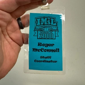 VTG International Ms. Leather IMSL Staff Coordinator Badge / Pass LEATHER Fetish - Picture 1 of 7