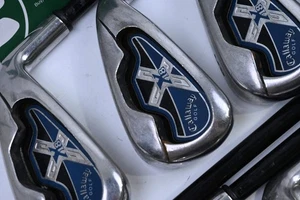 Callaway X-18 Irons / 3-PW+SW / Firm Flex Callaway System CW75 Shafts - Picture 1 of 7