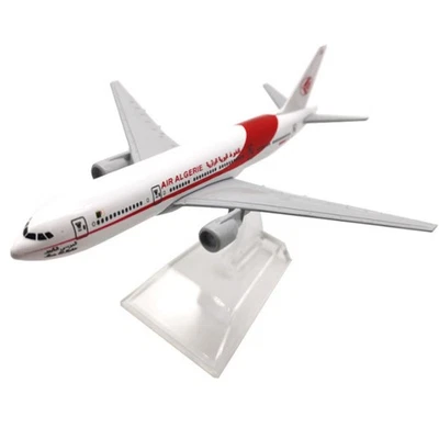 1/400 16cm B777 Air Algerie Airplane Model Alloy Simulation Aircraft Display - Image 1 of 4