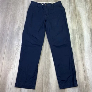 VINTAGE Polo Ralph Lauren Slacks Hose Herren 32x30 blau verstellbarer Bund Chino * - Bild 1 von 13
