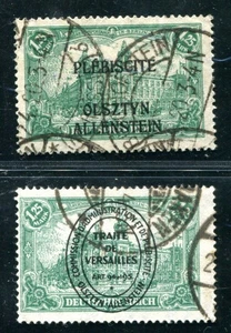 ALLENSTEIN 1920 11b,25b used FLAWLESS signed FARBEN BPP(N1958 - Picture 1 of 2