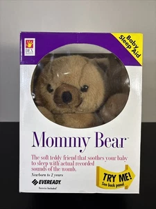 Máquina de sonido Dex Mommy Bear para útero oso de peluche latido del corazón caja abierta probada - Imagen 1 de 8