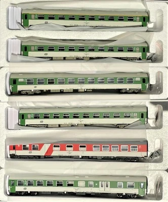 ACME 90167+90177 6-teiliges Wagenset der CD, EC "SMETANA"  H0  DC  NEU - Bild 1 von 4