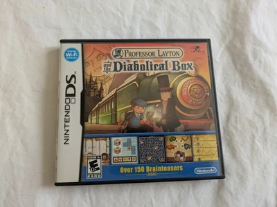 Professor Layton and the Diabolical Box  (Nintendo DS, 2009) CIB - Image 1 of 4