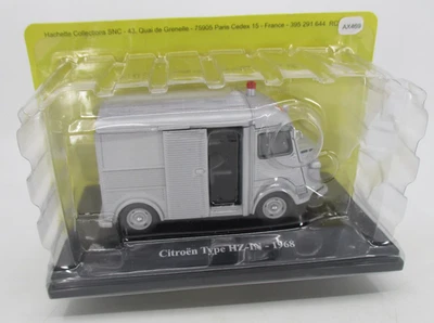 AX469 HACHETTE ELIGOR TYPE H CITROEN #20 1/43 HZ IN AMBULANCE MILITAIRE 1968 - Photo 1/4