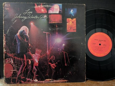 Johnny Winter And ‎– Live Johnny Winter And 1971 Columbia Rick Derringer Vinyl - Image 1 of 4