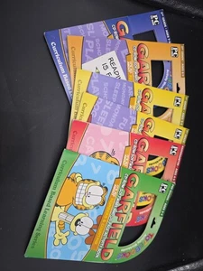 Garfield PC CD-ROM TOTEBOOKS Math~Spelling~Vocab~Phonics Disc Software Activity - Picture 1 of 7
