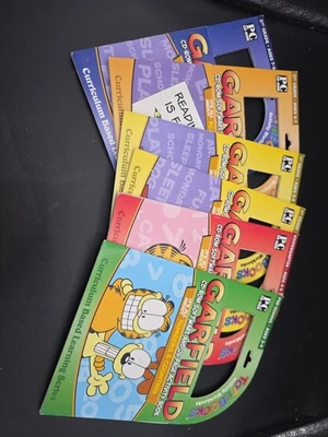 Garfield PC CD-ROM TOTEBOOKS Math~Spelling~Vocab~Phonics Disc Software Activity - Image 1 of 4