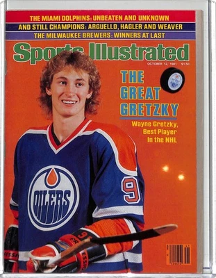 Wayne Gretzky Sports Illustrated October 12, 1981 -  1st Cover Label Removed - Image 1 of 2