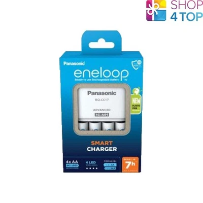 Panasonic Eneloop BQ-CC17 advanced (& 4xAA Batterien) Ladegerät - Bild 1 von 2