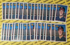 LOTE DE 35! Tarjeta de novato Bowman Jim Abbott #39 1989/RC California Angels - Imagen 1 de 8