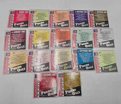 Vintage Promo Only 86 CD Lot Mainstream Radio 2001-2008 Dance DJ Liquidation - Image 1 of 4