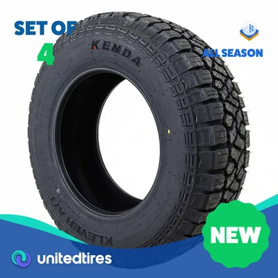 Set of (4) New 245/75R16 Kenda Klever A/T2 KR628 111T - Image 1 of 4