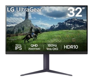 LG UltragearTM 32GS85Q-B.AEU Ecran PC Gaming 32 - Dalle IPS resolution QHD (2560 - Photo 1/7