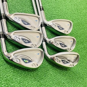 TaylorMade r7 XR Iron Set 6-9+Pw+Sw RE AX 40 XR Flex-L 6pcs RH Golf Clubs - Picture 1 of 8