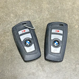OEM BMW SMART KEY FOB KEYLESS REMOTE ALARM 4 BUTTTON F10 F30 - Picture 1 of 7