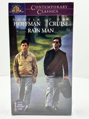 Rain Man VHS 1988 Tom Cruise & Dustin Hoffman MGM/UA Home Video - New Sealed! - Image 1 of 2