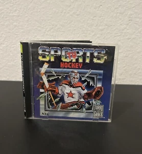 TurboGrafx 16 TV Sports Hockey TG16 CIC Authentic TESTED. Ships NEXT Day! - Picture 1 of 3