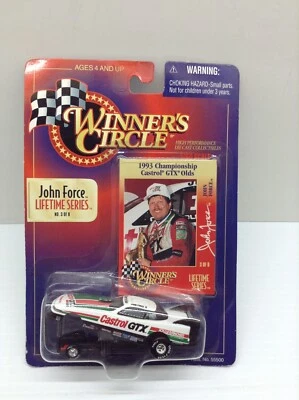 John Force 1993 Championship Castrol GTX Olds Funny Car Winners Circle 1:64 - Image 1 of 3