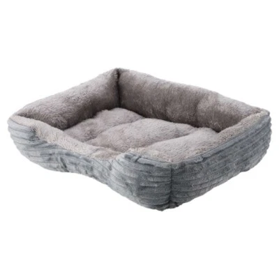 Bed Voor Hond Kat Huisdier Cuadrado Pluche Perrera Mediana Pequeña Hond Slaapbank  Foto 1 de 3