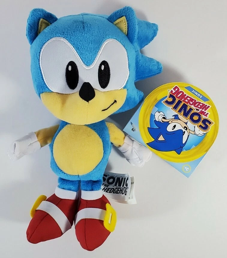 Sonic The Hedgehog 7" Plush Figure Jakks Pacific 1260wh01