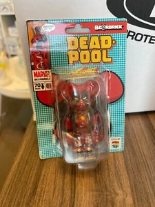 Deadpool Bearbrick Medicom Be@rbrick Marvel Vinyl - Picture 1 of 4