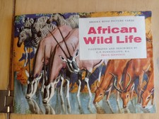 Brooke Bond Tea Cards Album African Wild Life Complete.