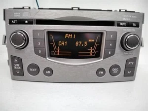 TOYOTA VERSO RADIO CD Stereo Radio Head Unit & WARRANTY 12678468 86120-0F060 - Picture 1 of 9