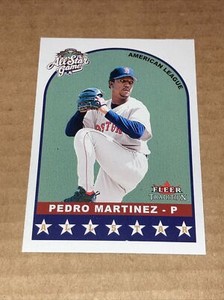 2002 Fleer Tradition Update Baseball U323 Pedro Martinez All Star Boston Red Sox