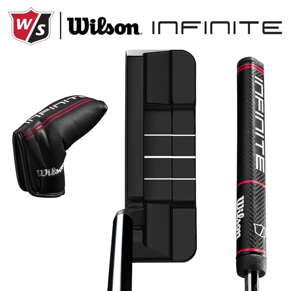 Wilson Staff Infinite PVD Black Michigan Avenue Golf Putter - NEW! 2025 - Image 1 of 4