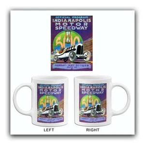 1920 Indy 500 - Indianapolis Motor Speedway - Program Cover Mug - Picture 1 of 3