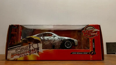 1/18 ERTL/ JOYRIDE Nissan 350Z gris/noir fast & Furious Tokio Drift DK - Photo 1/4
