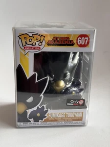 Nuevo Funko Pop My Hero Academia Fumikage Tokoyami Metallic GameStop #607 - Imagen 1 de 6