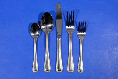 WALLACE SILVERSMITHS Wallace GOLD ROYAL BEAD Stainless EXC Korea YOUR CHOICE Golden Accent Flatware