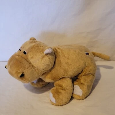 Ganz Webkinz Mud Hippo Plush HM384 9” Stuffed Animal Toy No Code - Image 1 of 4