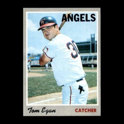 Tom Egan 1970 Topps California Angels #4 Set Break GREAT! - Image 1 of 2